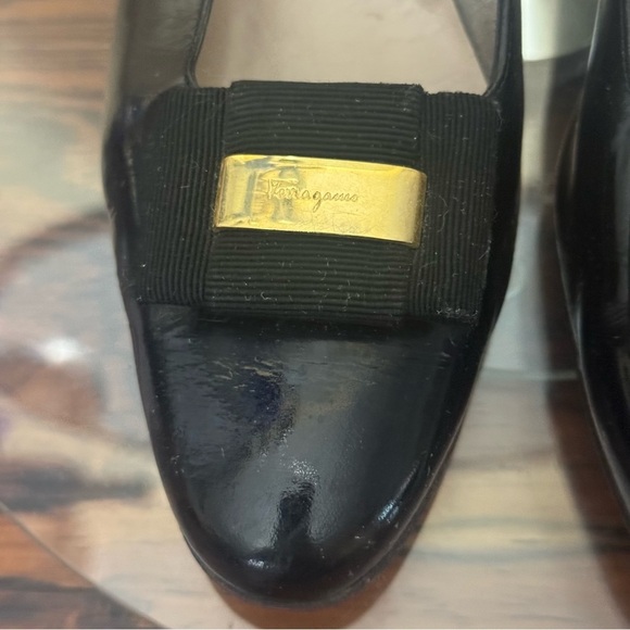 Salvatore Ferragamo Pumps Heel Leather - Picture 8 of 16
